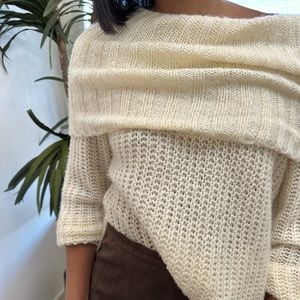 Crochet sweater